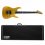 ESP LTD M-1 Custom \'87 Metallic Gold Guitar + Case New