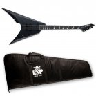 ESP LTD ARROW-1000NT Charcoal Metallic Satin CHMS NEW WEDGE BAG