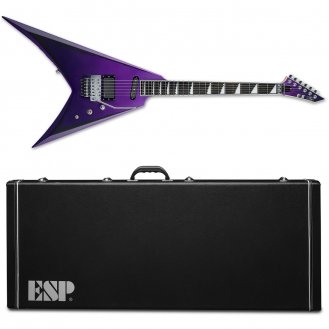 ESP E-II ALEXI LAIHO RIPPED SAWTOOTH Purple Fade Satin pinstripe