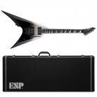 ESP E-II Arrow Black Silver Fade Electric Guitar + Hard Case NEW