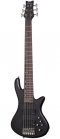 Schecter Stiletto Studio-6 See-Thru Black Satin 6-String Bass