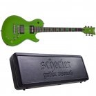 Schecter Kenny Hickey Solo-6 EXS Baritone Steele Green +Case NEW