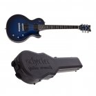 Schecter Solo-II Supreme Guitar See Thru Blue Burst + Case NEW