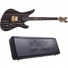 Schecter Synyster Custom-S Black w Gold Pin Stripes + HARD Case