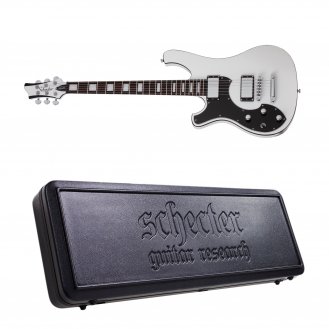 Schecter Stargazer-6 LH Left-HandGuitar Gloss White + Case NEW