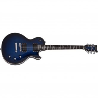 Schecter Solo-II Supreme Guitar See Thru Blue Burst NEW