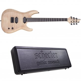 Schecter Keith Merrow KM-6 MK-II FM Natural Pearl Guitar + Case