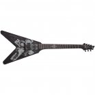 Schecter Chris Howorth V-7 Satin Black 7-String Electric Guitar