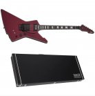 Schecter E-1 FR S Sustainiac Satin Candy Apple Red S.CAR + CASE